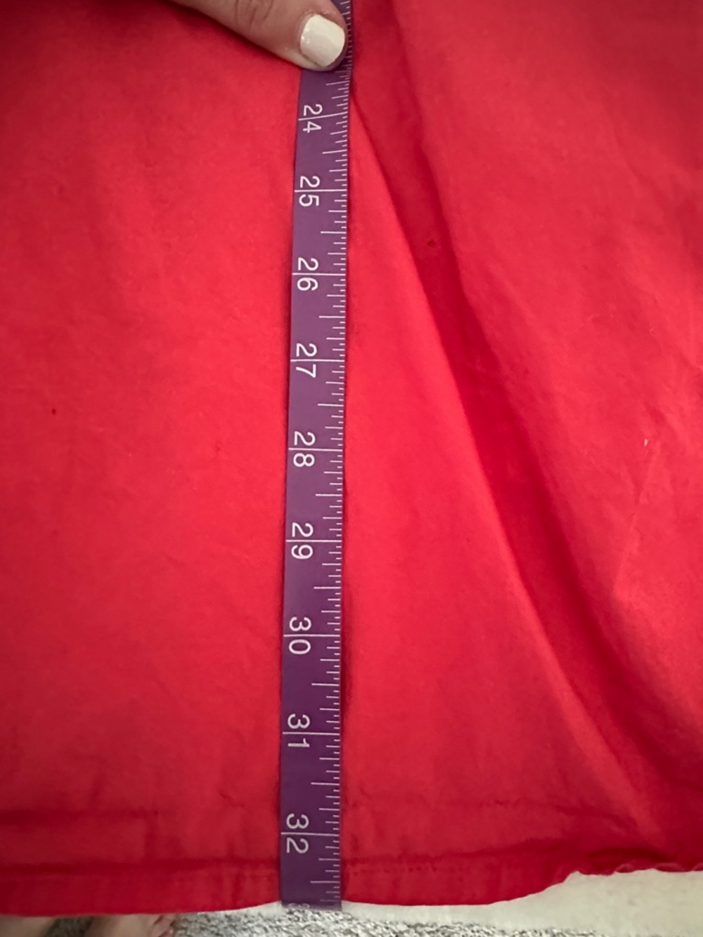 Draper James Orange Puff-Sleeve Square-Neck Dress - Picture 6 of 6